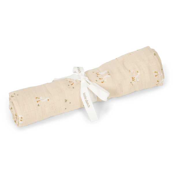 Little Dutch Otulacz muślinowy 120 x 120 cm Little Goose