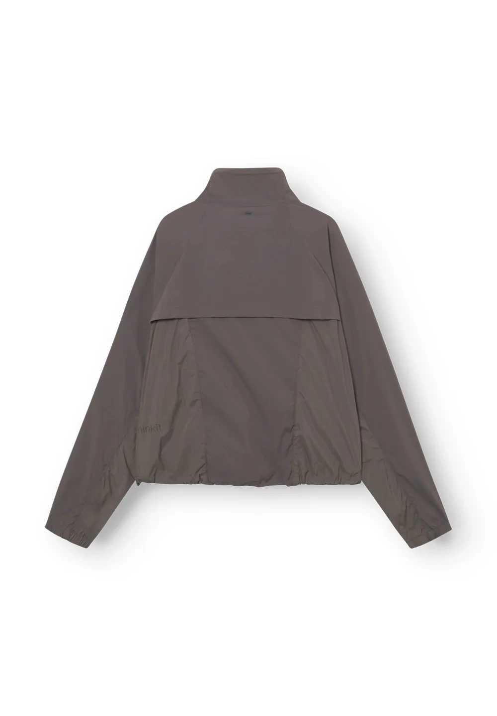 Rethinkit - Kurtka sportowa oversize Kia - Dark brown
