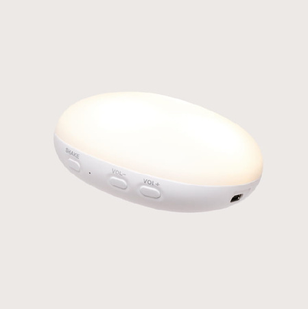 MOONIE 2.0 Szumiący Królik z Lampką - Cream
