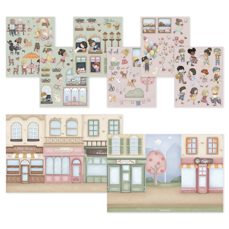 Little Dutch Książeczka z naklejkami Rosa na zakupach