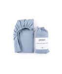 Poofi - Prześcieradło Organic 70x140 - Dusty blue