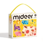 Mideer - Moje pierwsze puzzle - Zwierzęca rodzinka 6w1