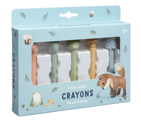 Little Dutch Kredki woskowe Forest Friends