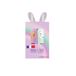 Inuwet Zestaw prezentowy dwóch balsamów do ust dla dzieci  Helene