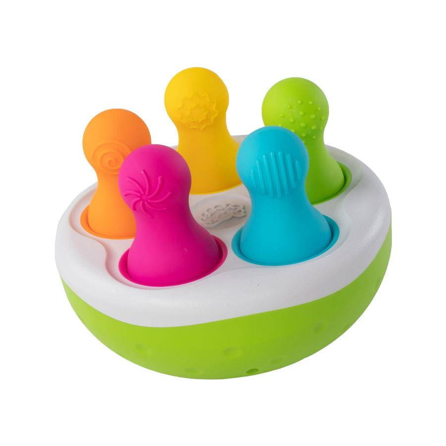 Fat Brain Toy Co - Sorter Wańki Wstańki Spinny Pins - Kolorowe