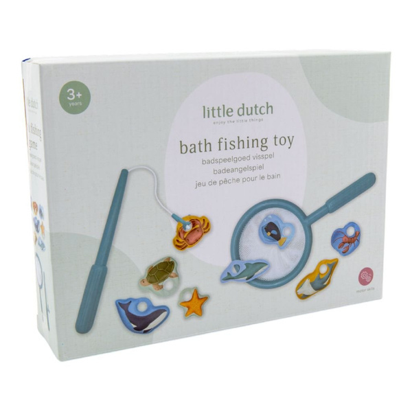 Little Dutch Gra zręcznościowa łowienie rybek- błękit