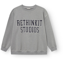 Rethinkit - Bluza damska z logo - Szara