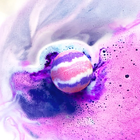 Inuwet Kula do kąpieli Ice Cream Collection Czarna porzeczka