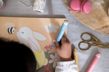 Little Dutch Kreatywny zeszyt z kredkami Rosa & Friends