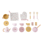 Little Dutch Kuchnia drewniana Różowa FSC