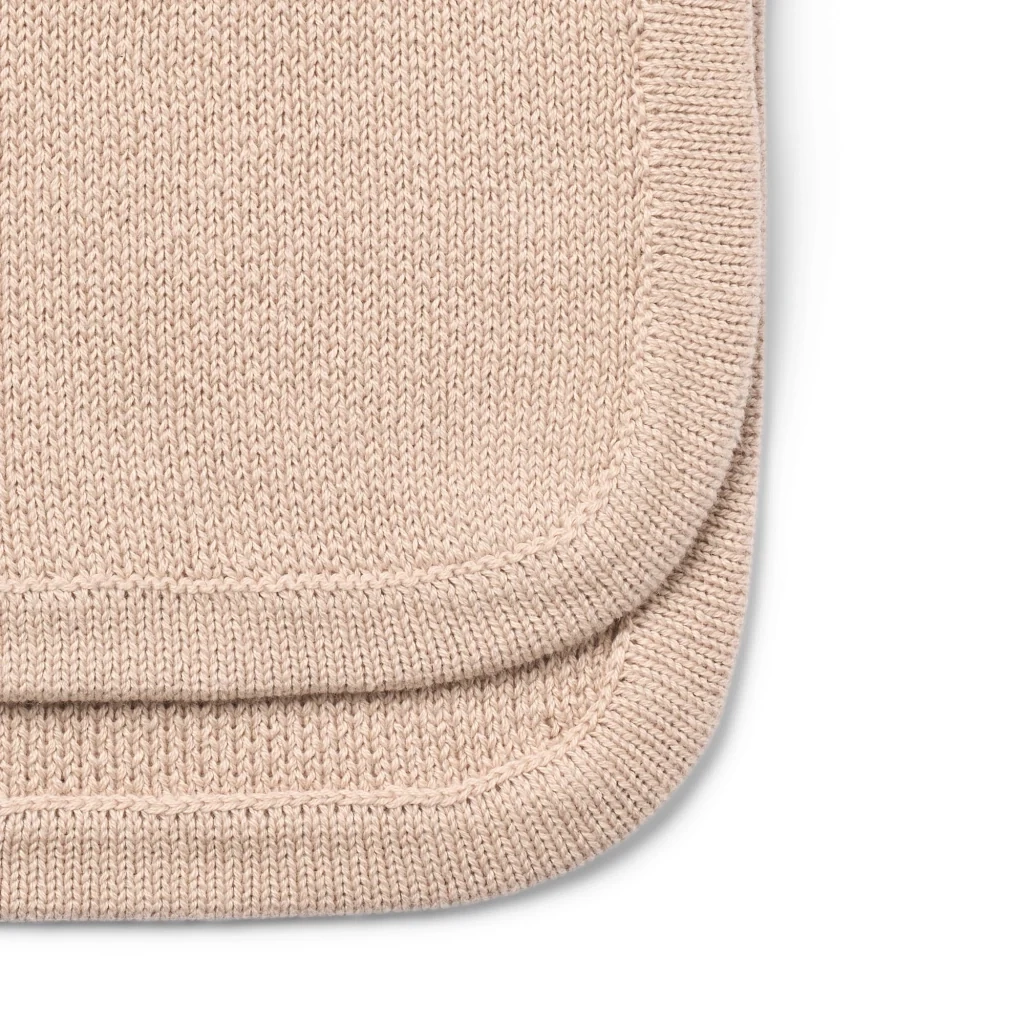 Wheat - Komin dziecięcy Jacquard Stoffe - Rose powder