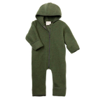 Engel Natur - Kombinezon z wełny merino z suwakiem - Schilf Melange