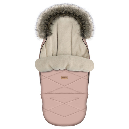 Zaffiro - Regulowany śpiwór z torbą GrowUP Aspen - Baby pink