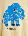 Mini Rodini Bluza Mammoth - Off-white