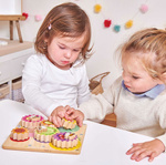 Le Toy Van - Drewniane kółka zębate sensoryczna zabawka edukacyjna dla dzieci