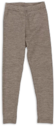 Engel Natur - Legginsy z wełny i jedwabiu - Walnuss