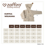 Zaffiro - Kurteczka Meri wełniana Nevada - Beige