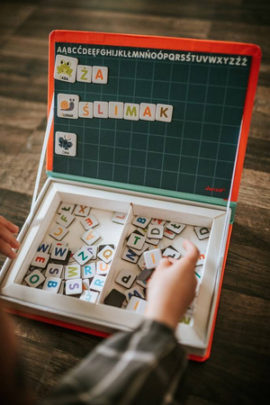 Janod - Magnetibook Magnetyczna układanka - Polski Alfabet