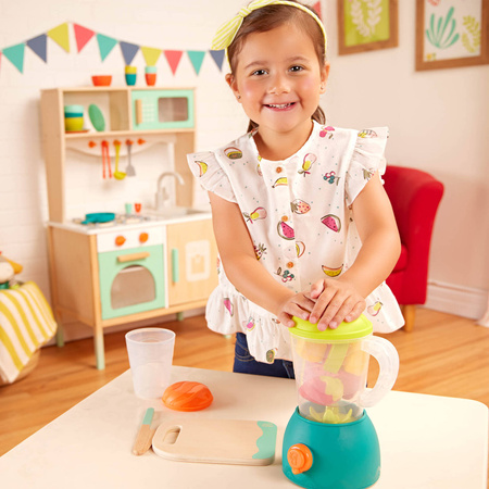 B.Toys - Mini Chef – Fruity Smoothie Playset - BLENDER z owocami i akcesoriami