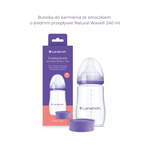 Lansinoh - Feeding Bottle 240ml - Butelka do karmienia 240ml + smoczek NaturalWave