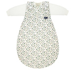 ALVI - Śpiworek niemowlęcy Baby-Mäxchen 3-elementowy Petit Fleurs 2.5 TOG