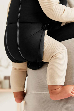 BABYBJORN MINI Woven – nosidełko, Czarny