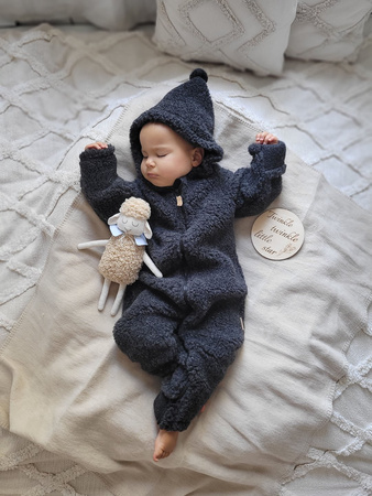 Koc bawełniany Oslo  ecru