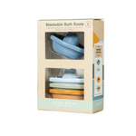 Little Dutch - Zestaw 4 łódeczek do zabawy - Blue