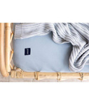 Poofi - Prześcieradło Organic 70x140 - Dusty blue
