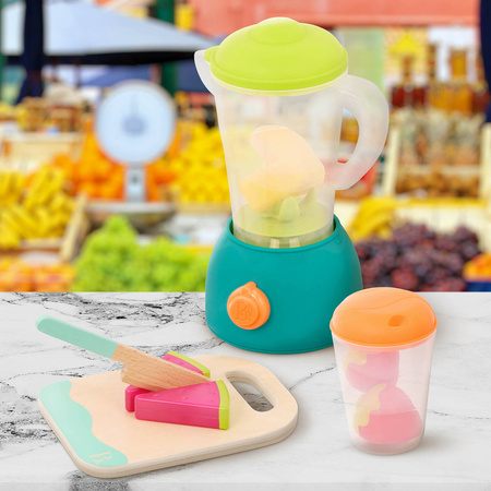 B.Toys - Mini Chef – Fruity Smoothie Playset - BLENDER z owocami i akcesoriami