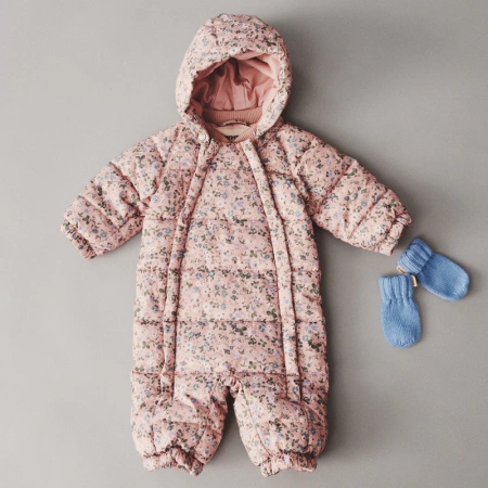 Wheat - Rękawiczki niemowlęce Lilloa - Snow blue