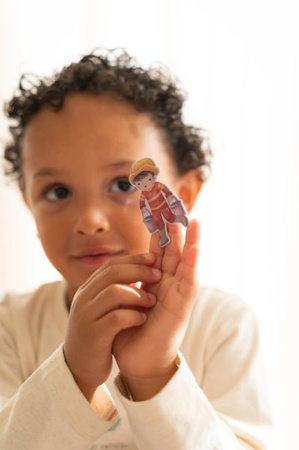 Little Dutch Naklejki wielokrotnego użytku Jim & Friends