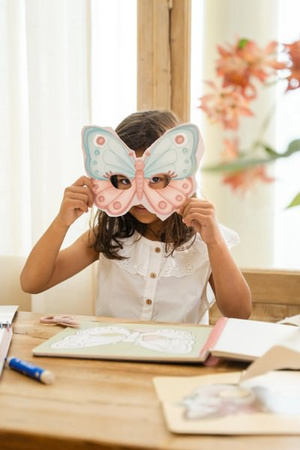 Little Dutch Kreatywny zeszyt z nożyczkami Rosa & Friends