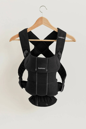 BABYBJORN MINI Woven – nosidełko, Czarny