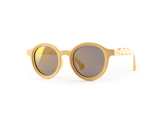OLIVIO & CO - Okulary przeciwsłoneczne z polaryzacją Oval 1-3 lata - Desert Sand