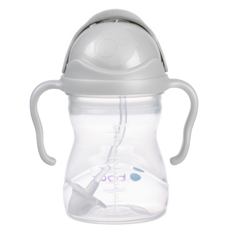 b.box - Bidon ze słomką 240 ml - Szary
