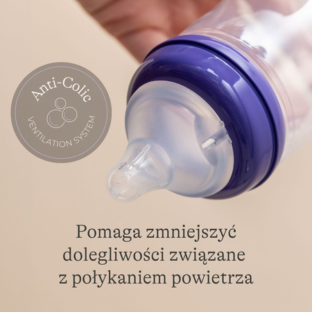 Lansinoh - Feeding Bottle 240ml - Butelka do karmienia 240ml + smoczek NaturalWave