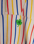 Mini Rodini Bluza Clover Emb z zamkiem błyskawicznym