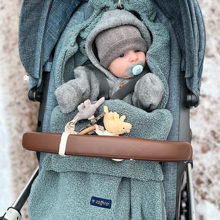 Zaffiro - Śpiworek Mini 0-18 miesięcy Wełna premium - Beżowy