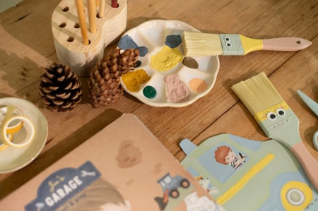 Little Dutch Kreatywny zeszyt z nożyczkami Jim & Friends