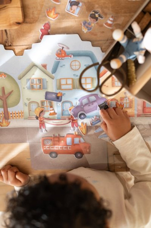 Little Dutch Naklejki wielokrotnego użytku Jim & Friends