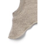Wheat - Kominiarka niemowlęca z wełny merino Eli - Khaki melange