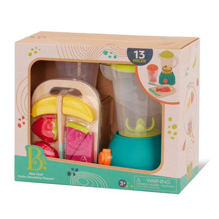 B.Toys - Mini Chef – Fruity Smoothie Playset - BLENDER z owocami i akcesoriami