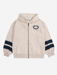 Bobo Choses Bluza z kapturem i zamkiem Tic Tac Toe