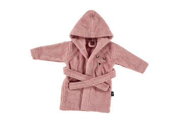 Alvi - Szlafroczek z kapturem różowy