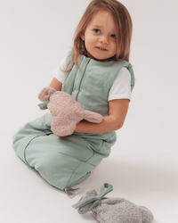 Piapimo - Termofor z pestkami wiśni Miś Teddy róż