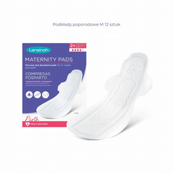 Lansinoh - Pericare - Podkłady poporodowe M 12szt
