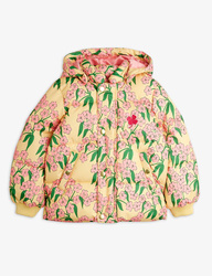 Mini Rodini Kurtka puchowa z kapturem Alpine Flowers