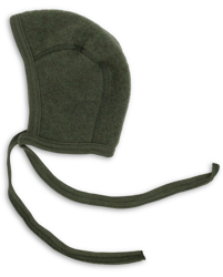 Engel Natur - Czapka  z wełny merino - Schilf Melange