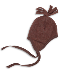 Engel Natur - Czapka  z wełny merino- Cinnamon Melange